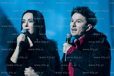 Gdansk. Centrum Sw. Jana. Koncert pt Szukamy stajenki....