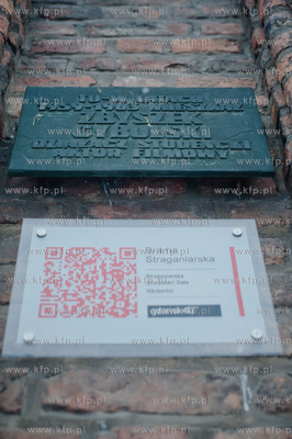 Gdansk. Brama Straganiarska, gdzie w latach 1959 -...