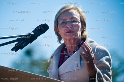 Gdansk. Batycki Kampusu Uniwersytetu Gdanskiego. Uroczystosc...