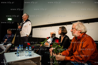 Gdynia. Festiwal Filmow w Gdyni. Spotkanie z tworcami...