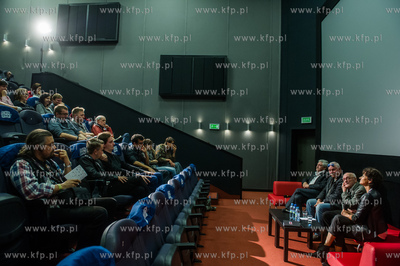 Gdynia. Sala kinowa Goplana Gdyńskiego Centrum Filmowego....