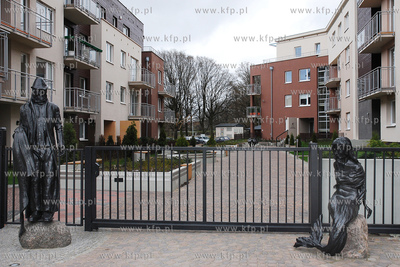 Gdynia Orlowo. Osiedle mieszkaniowe Orlowska Sadyba...