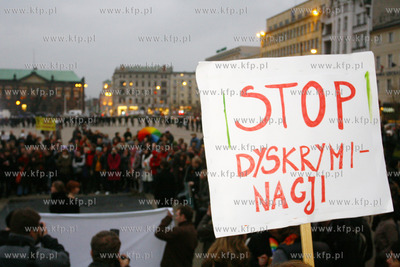 Tegoroczny marsz rownosci i tolerancji konczacy dni...