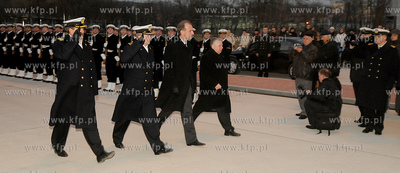 Port Wojenny w Gdyni. Powitanie fregaty rakietowej...