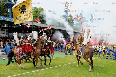 Stadion GOSiR w Gdyni. Mecz o Mistrzostwo Polski w...