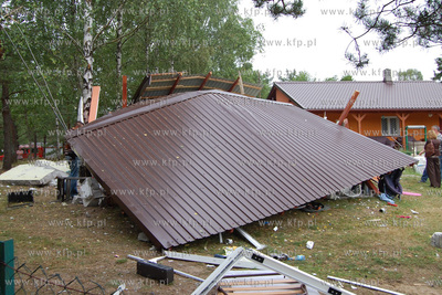 Konarzyny w gminie Stara Kiszewa nad jeziorem Drzęszcz.W...