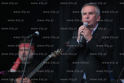 Polnord Music Festival na molo w Sopocie. Nz. Krzysztof...