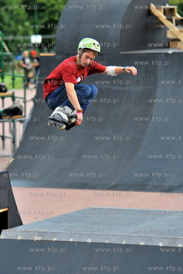 Gdansk. Plac Zebran Ludowych. Festiwal Sportow Ekstremalnych...