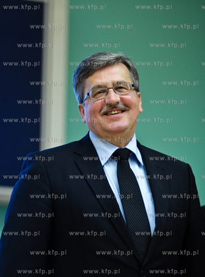 Wizyta prezydenta Bronislawa Komorowskiego w Gdansku....