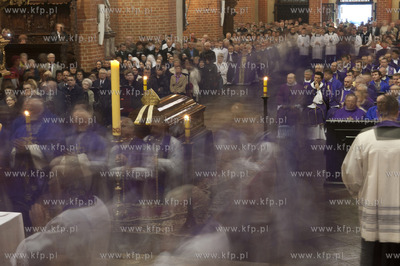 Eksporta zwlok biskupa Szlagi do katedry pelplinskiej....