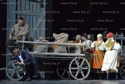 Proba medialna Chlopow w Teatrez Muzycznym w Gdyni....