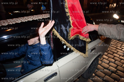 Lwow, Ukraina NZ Demonstracje antyrzadowe na placu...