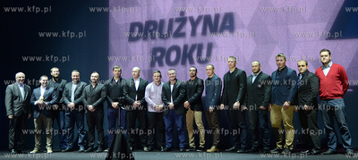 HAla Gdynia Arena.Gala Gdynskiego Sportu.     Nz. Tytul...