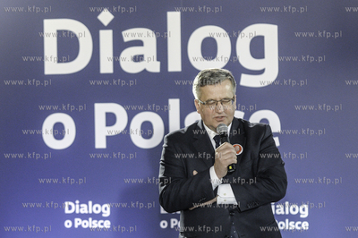 Zamek Gdniew. Spotkanie Prezydenta ronislawa Komorowskiego...