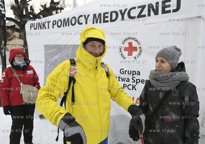 Sopot. Plac Kuracyjny i Molo. Akcja Ultra Krew - bieg...