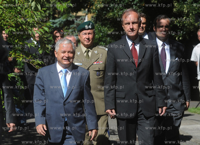 Sopot, Belwederek. Spotkanie Prezydenta RP Lecha Kaczynskiego...