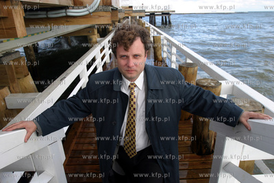 Jacek Karnowski - prezydent Sopotu.15.10.2003fot....