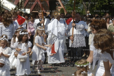 Lezno. Procesja w Boze Cialo.
07.06.2007
fot. Maciej...