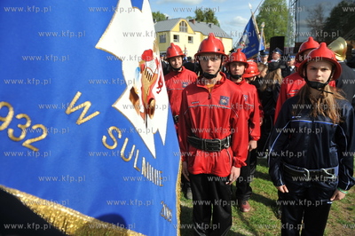 Otwarcie nowej remizy OSP w Sulminie oraz poswiecenie...