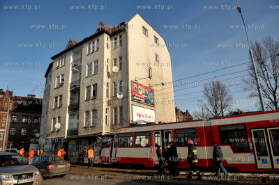 Ok. godz. 8:00, tramwaj nr 7, jadacy w kierunku Nowego...