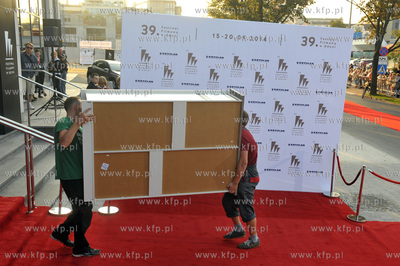 Przygotowania do Gali wreczenia nagrod 39 Festiwalu...