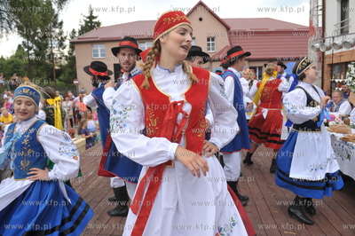 Chmielno. Kaszuby. Inscenizacja wesela kaszubskiego...