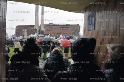 Manifestacja w obronie demokracji zorganizowana na...