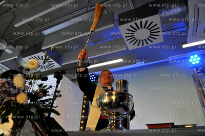 Gdańsk Oliwa. Uroczystość wmurowania kamienia węgielnego...