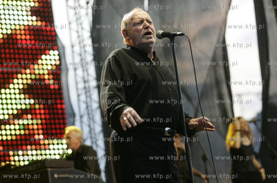Gdynia. Skwer Kosciuszki. Koncert Joe Cockera. 14.08.2007...