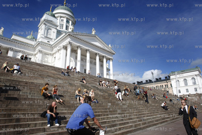 Helsinki. Nz glowna katedra kosciola luteranskiego...