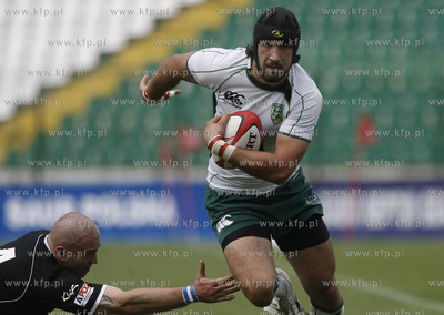 Gdansk. Polfinal play off ekstraligi rugby Lechia Gdansk...