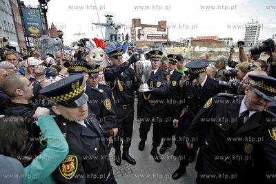 Wizyta słynnego pucharu Henri Delaunaya w Gdansku....