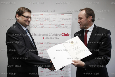 Park Naukowo Technologiczny w Gdansku. Spotkanie marszalka...