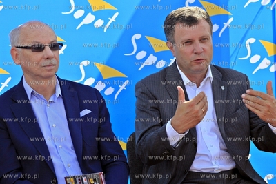 Sopocki Klub Zeglarski. Spotkanie prasowe z sopockimi...