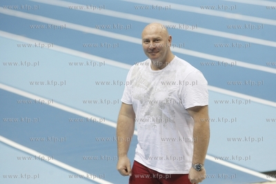 Dzien otwarty Ergo Areny. Nz. Ambasador Halowych Mistrzostw...