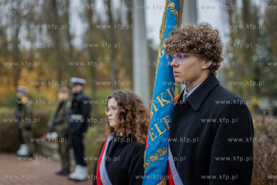 Cmentarz Francuski w Gdańsku - obchody Święta Niepodległosci...