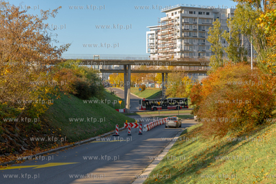 Rusza rozbiórka kładki na Zaspie. Zmieniła się...