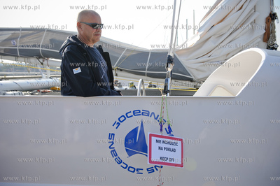 Sopot - molo. Przystan Jachtowa. Kapitan Roman Paszke...