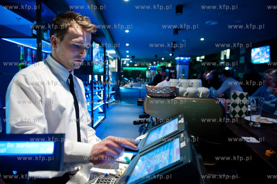 Gdansk. PGE Arena. Oficjalne otwarcie pubu T29 Bar....