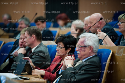 Gdansk. Sesja Sejmiku Wojewodztwa Pomorskiego.
Nz...