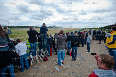 Gdansk. Rebiechowo. Ladowanie najdluzszego samolotu...