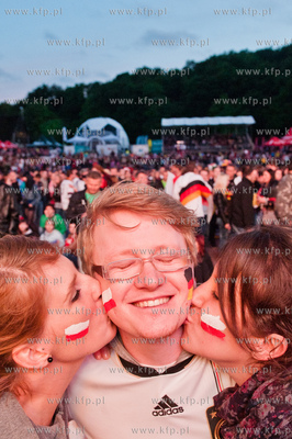Gdansk. Fanzone - Strefa Kibica. Relacja meczu Mistrzostw...