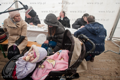 Gdansk. Targ Weglowy. Wielka Sobota. Sniadanie wielkanocne...