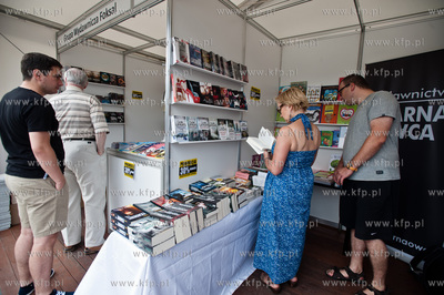 Plac Przyjaciol Sopotu. Festiwal Literacki w Sopocie....