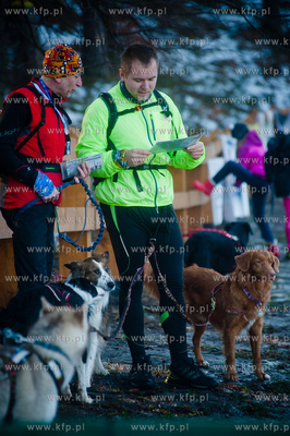 Gdynia. Polanka Redlowska. Pomorski Puchar Dogtrekkingu.
08.02.2014
fot....