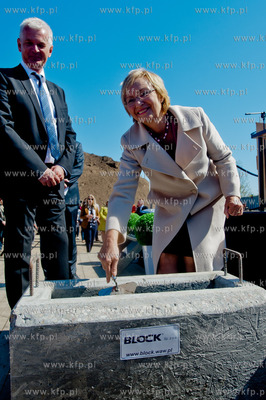 Gdansk. Batycki Kampusu Uniwersytetu Gdanskiego. Uroczystosc...