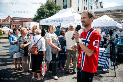 Gdansk. Targ Rybny. Jarmark Dominikanski. Norweski...