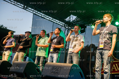 Gdansk. Targ Rybny. Baltic Sail. Szantowy koncert konkursowy...