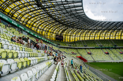Gdansk. Teren przy Stadione Energa. Festyn Rodzinny...