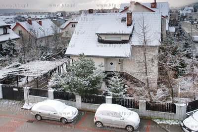 Rumia. W nocy posypalo sniegiem, a za kilka dni kalendarzowa...